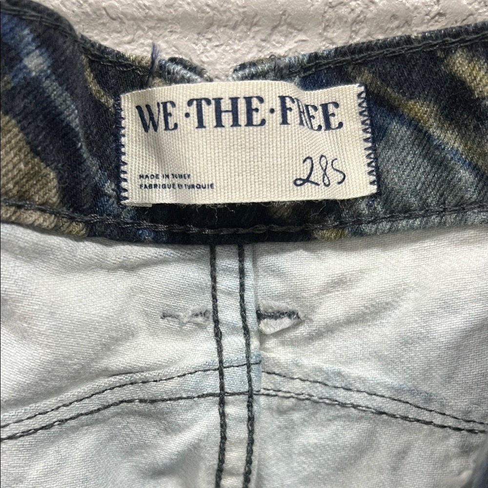 Free People Barrel Jean Size 28S - Picture 4 of 4